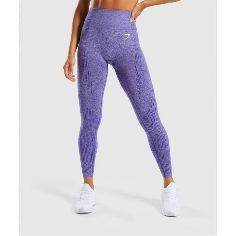 Gymshark Purple Vital Seamless Leggings - S
